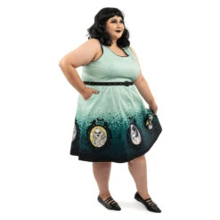 Loungefly Stitch Shoppe Universal Monsters "Elsa" Dress -Loungefly SSUNIDR0002 MonstersCameoOliviaT 7