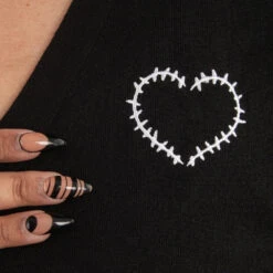 Loungefly Stitch Shoppe Universal Monsters "Alexa" Cropped Cardigan Sweater -Loungefly SSUNISW0001 MonstersHeartAlexisC 4