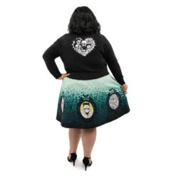 Loungefly Stitch Shoppe Universal Monsters "Alexa" Cropped Cardigan Sweater -Loungefly SSUNISW0001 MonstersHeartAlexisC 7