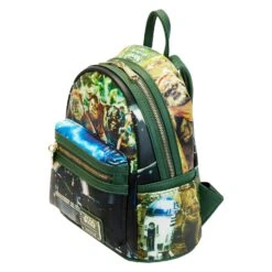 Loungefly Star Wars Scenes Return Of The Jedi Mini Backpack -Loungefly STBK0371 LFSTARWARSSCENESRETURNOFTHEJEDIMINIBACKPACK3558QUARTER