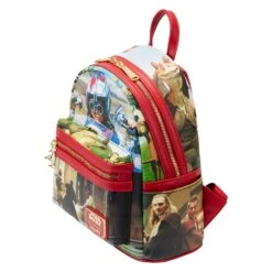 Loungefly Star Wars Scenes Series Phantom Menace Mini Backpack -Loungefly STBK0379 LFSTARWARSSCENESSERIESPHANTOMMENACEMINIBACKPACK0837QUARTER