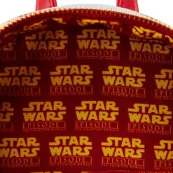 Loungefly Star Wars Scenes Series Phantom Menace Mini Backpack -Loungefly STBK0379 LFSTARWARSSCENESSERIESPHANTOMMENACEMINIBACKPACK0843INSIDE