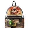 Loungefly Star Wars Episode Two Attack Of The Clones Scene Mini Backpack -Loungefly STBK0385 LFSTARWARSEPISODETWOATTACKOFTHECLONESSCENEMINIBACKPACK0677FRONT