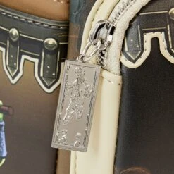 Loungefly Star Wars Return Of The Jedi 40th Anniversary Jabbas Palace Mini Backpack -Loungefly STBK0386 LFSTARWARSRETURNOFTHEJEDI40THANNIVERSARYJABBASPALACE0371ZIPPER