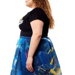 Loungefly Stitch Shoppe Star Wars Space Logo Ariana Top -Loungefly STSSSH0003 SSSTARWARSSPACELOGOARIANATOP 005