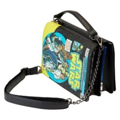 Loungefly Stitch Shoppe Star Wars Dark Side Vs Light Side Comic Book Light Up Crossbody Bag -Loungefly STSSTB0001 SSSTARWARSDARKSIDEVSLIGHTSIDECOMICBOOKLIGHTUPCROSSBODY1807QUARTER