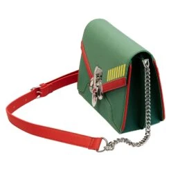 Loungefly Star Wars Boba Fett Cosplay Crossbody Bag -Loungefly STTB0230 LFSTARWARSBOBAFETTCOSPLAYCROSSBODYBAG3574QUARTER