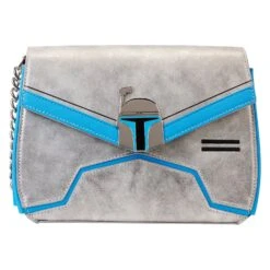 Loungefly Star Wars Jango Fett Chain Strap Crossbody Bag