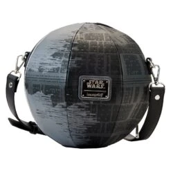 Loungefly Star Wars Return Of The Jedi 40th Anniversary Death Star Figural Crossbody Bag -Loungefly STTB0235 LFSTARWARSRETURNOFTHEJEDI40THANNIVERSARYDEATHSTAR0382BACK