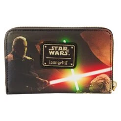 Loungefly Star Wars Episode Two Attack Of The Clones Scene Ziparound Wallet -Loungefly STWA0238 LFSTARWARSEPISODETWOATTACKOFTHECLONESSCENEZIPAROUNDWALLET0698BACK