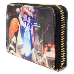 Loungefly Star Wars Episode Three Revenge Of The Sith Scene Ziparound Wallet -Loungefly STWA0241 LFSTARWARSEPISODETHREEREVENGEOFTHESITHSCENEZIPAROUNDWALLET1645SIDE