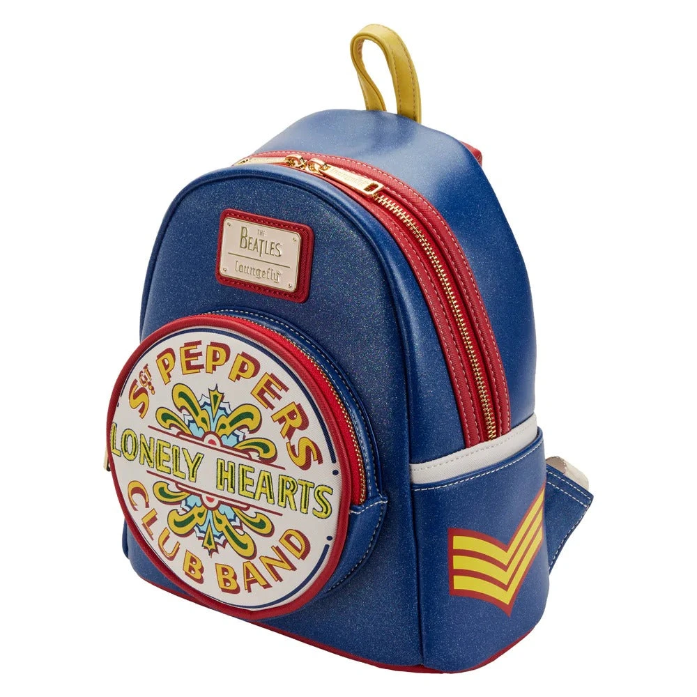 Loungefly The Beatles Sgt Peppers Mini Backpack 5 Loungefly The Beatles Sgt Peppers Mini Backpack - Image 3
