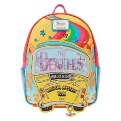 Loungefly The Beatles Magical Mystery Tour Bus Mini Backpack