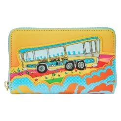 Loungefly The Beatles Magical Mystery Tour Bus Ziparound Wallet