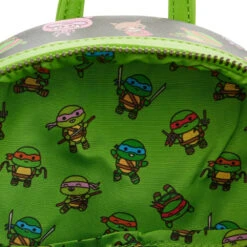 Loungefly TMNT Teenage Mutant Ninja Turtles Sewer Cap AOP Mini Backpack -Loungefly TMNTBK0001 LFTMNTSEWERCAPAOPMINI 4