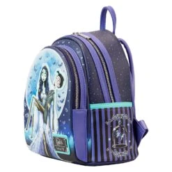 Loungefly -Loungefly WBBK0017 LFWBCORPSEBRIDEMOONMINIBACKPACK2737SIDE