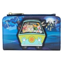Loungefly Warner Bros 100th Anniversary Looney Tunes Scooby Mash Up Flap Wallet