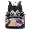 Loungefly Disney Villains Scene Maleficent Sleeping Beauty Mini Backpack -Loungefly WDBK1640 MalificentVillainsSceneMini Front