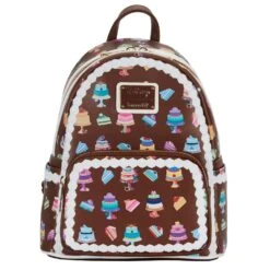 Loungefly Disney Princess Cakes Mini Backpack 10 Loungefly Disney Princess Cakes Mini Backpack -Loungefly WDBK2133 LFDISNEYPRINCESSCAKESMINIBACKPACK FRONT 020