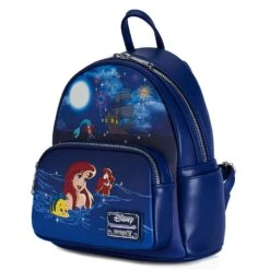 Loungefly Disney The Little Mermaid Ariel Fireworks Mini Backpack -Loungefly WDBK2136 LFDISNEYTHELITTLEMERMAIDARIELFIREWORKSMINIBACKPACK SIDE 0683