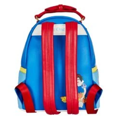 Loungefly Disney Snow White Cosplay Bow Handle Mini Backpack -Loungefly WDBK2137 LFDISNEYSNOWWHITECOSPLAYBOWHANDLEMINIBACKPACK BACK 054