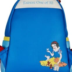 Loungefly Disney Snow White Cosplay Bow Handle Mini Backpack -Loungefly WDBK2137 LFDISNEYSNOWWHITECOSPLAYBOWHANDLEMINIBACKPACK DETAIL 055