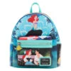 Loungefly Disney The Little Mermaid Princess Scenes Series Mini Backpack -Loungefly WDBK2486 LFDISNEYTLMPRINCESSSCEN