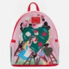 Loungefly Disney Alice In Wonderland Painted The Roses Red Mini Backpack