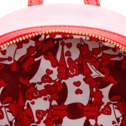 Loungefly Disney Alice In Wonderland Painted The Roses Red Mini Backpack -Loungefly WDBK2490 LFDISNEYAIWPAINTINGTHER 3