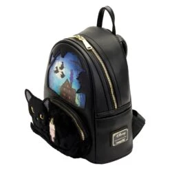 Loungefly Disney Hocus Pocus Binx Pocket Mini Backpack -Loungefly WDBK2551 LFDISNEYHOCUSPOCUSBINXPOCKETMINIBACKPACK0136QUARTER