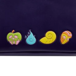 Loungefly Disney Villains Triple Pocket Glow In The Dark Mini Backpack -Loungefly WDBK2555 LFDISNEYVILLAINSTRIPLEPOCKETGLOWINTHEDARKMINIBKPK0037DETAIL