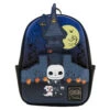 Loungefly Funko Pop! By Loungefly Jack Skellington Mini Backpack 2 Loungefly Funko Pop! By Loungefly Jack Skellington Mini Backpack -Loungefly WDBK2560 POPBYLFDISNEYNBCJACKSKE