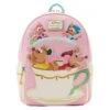 Loungefly Disney Cinderella Gus And Jaq Teacup Mini Backpack -Loungefly WDBK2787 LFDISNEYCINDERELLAGUSGUSANDJACKJACKTEACUPBACKPACK1121FRONTcopy