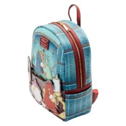 Loungefly Disney Beauty And The Beast Fireplace Scene Mini Backpack -Loungefly WDBK2792 LFDISNEYBEAUTYANDTHEBEASTLIBRARYSCENEMINIBACKPACK1574QUARTER