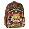 Loungefly Disney Mickey Minnie Hot Cocoa Fireplace Light Up Mini Backpack -Loungefly WDBK27 1