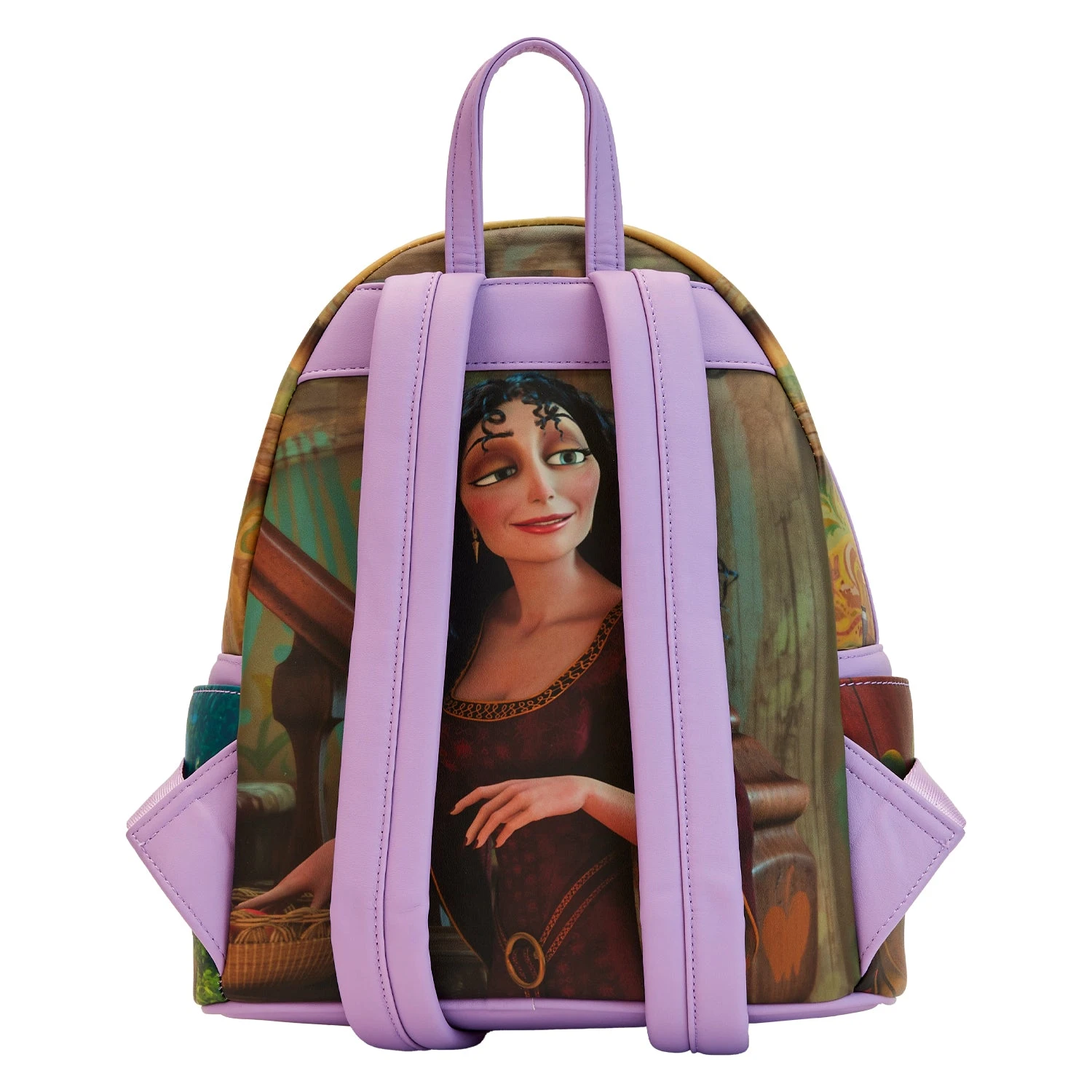 Loungefly Disney Rapunzel Princess Scene Mini Backpack 6 Loungefly Disney Rapunzel Princess Scene Mini Backpack - Image 4