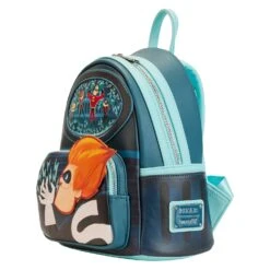 Loungefly Disney Pixar Moments Incredibles Syndrome Mini Backpack -Loungefly WDBK2929 LFDISNEYPIXARMOMENTSINCREDIBLESSYNDROMEMINIBACKPACK3172SIDE