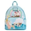 Loungefly Disney Little Mermaid Tritons Gift Mini Backpack -Loungefly WDBK2931 LFDISNEYLITTLEMERMAIDTRITONSGIFTMINIBACKPACK3048FRONT