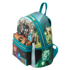 Loungefly Disney Brave Merida Princess Scene Mini Backpack -Loungefly WDBK2963 LFDISNEYMERIDAPRINCESSSCENEMINIBACKPACK0640QUARTER