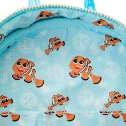 Loungefly Disney Finding Nemo 20th Anniversary Bubble Pockets Mini Backpack -Loungefly WDBK2974 LFDISNEYFINDINGNEMO20THANNIVERSARYBUBBLEPOCKETSMINIBACKPACK0227INSIDE