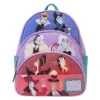 Loungefly Disney Villains Color Block Triple Pocket Mini Backpack -Loungefly WDBK2977 LFDISNEYVILLAINSCOLORBLOCKTRIPLEPOCKETMINIBACKPACK0571FRONT