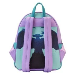 Loungefly Disney Villains Color Block Triple Pocket Mini Backpack -Loungefly WDBK2977 LFDISNEYVILLAINSCOLORBLOCKTRIPLEPOCKETMINIBACKPACK0576BACK