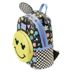 Loungefly Disney Mickey Y2K Mini Backpack -Loungefly WDBK3000 LFDISNEYMICKEYY2KMINIBACKPACK0036QUARTER