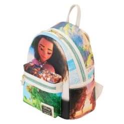 Loungefly Disney Moana Princess Scene Series Mini Backpack -Loungefly WDBK3060 LFDISNEYMOANAPRINCESSSCENESMINIBACKPACK0656QUARTER
