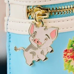 Loungefly Disney Moana Princess Scene Series Mini Backpack -Loungefly WDBK3060 LFDISNEYMOANAPRINCESSSCENESMINIBACKPACK0660ZIPPER