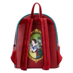 Loungefly Disney Snow White Evil Queen Throne Mini Backpack -Loungefly WDBK3064 LFDISNEYSNOWWHITEEVILQUEENTHRONEMINIBACKPACK0395BACK