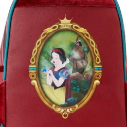 Loungefly Disney Snow White Evil Queen Throne Mini Backpack -Loungefly WDBK3064 LFDISNEYSNOWWHITEEVILQUEENTHRONEMINIBACKPACK0396DETAIL