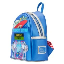 Loungefly Pixar Toy Story Pizza Planet Space Entry Mini Backpack -Loungefly WDBK3090 LFPIXARTOYSTORYPIZZAPLANETSPACEENTRYMINIBACKPACK0888SIDE