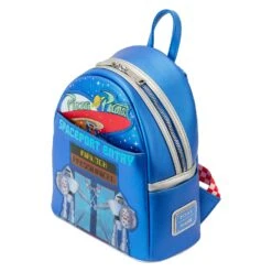 Loungefly Pixar Toy Story Pizza Planet Space Entry Mini Backpack -Loungefly WDBK3090 LFPIXARTOYSTORYPIZZAPLANETSPACEENTRYMINIBACKPACK0889QUARTER