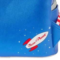 Loungefly Pixar Toy Story Pizza Planet Space Entry Mini Backpack -Loungefly WDBK3090 LFPIXARTOYSTORYPIZZAPLANETSPACEENTRYMINIBACKPACK0891DETAIL